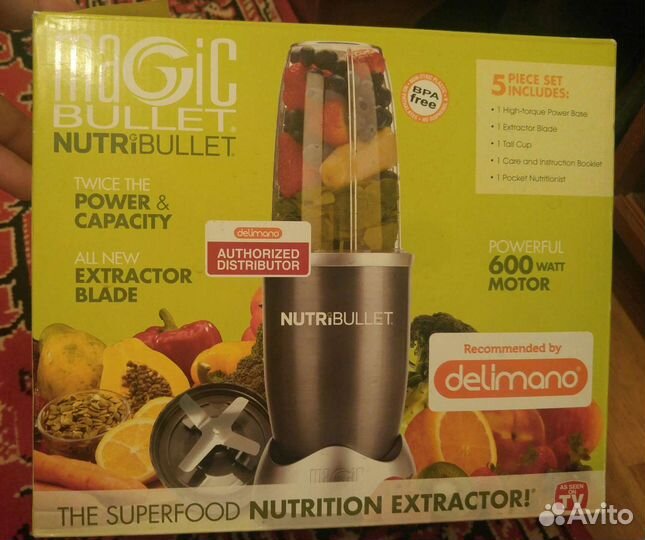 Блендер Nutribullet Magic nb101b