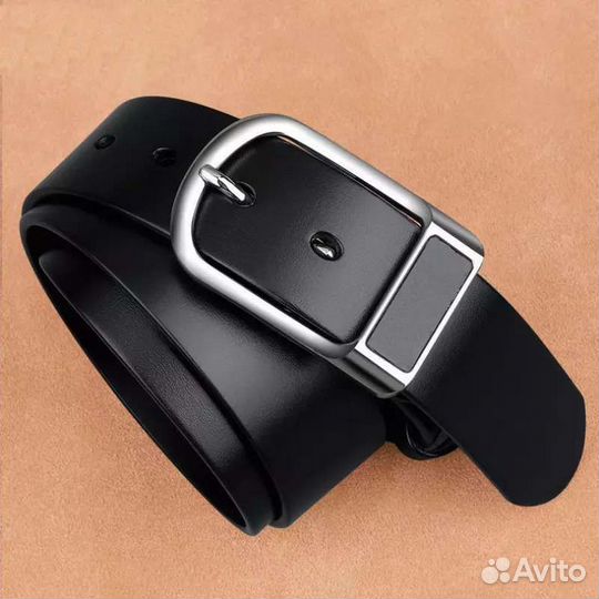 Мужской кожаный ремень