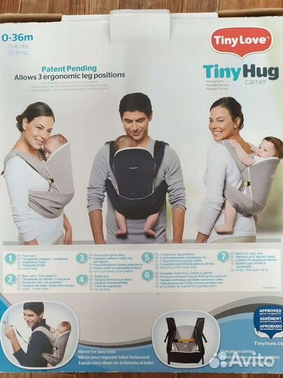 Рюкзак-кенгуру Tiny Love TinyHug