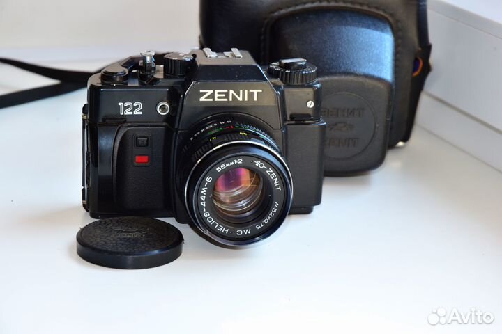 Зенит-122 Экспорт пленочная зеркалка kit Гелиос