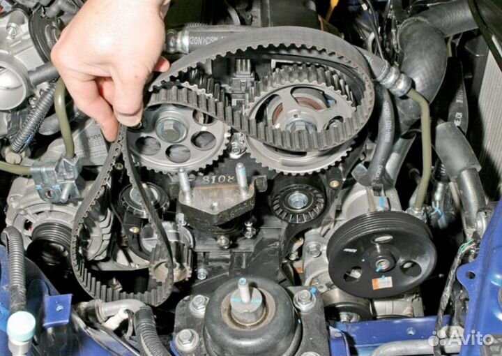 Замена грм Toyota Camry 2006-2009