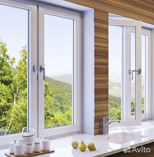 Окна с отделкой