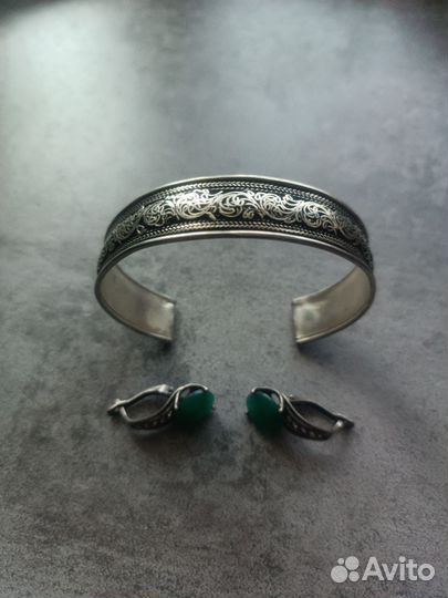 Браслет и серьги
