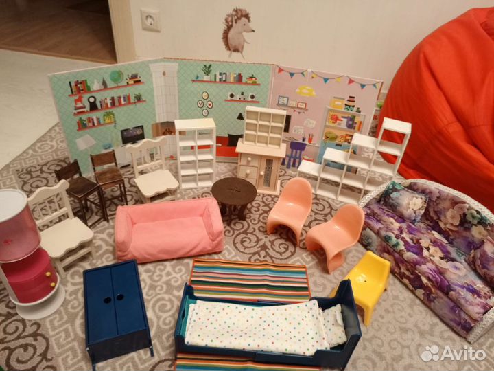 Мебель для кукол, румбокса