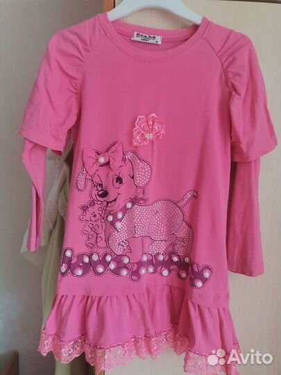 Платье для девочки 110-116