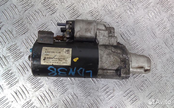 Стартер Mercedes-Benz S-Class W222 (2013–