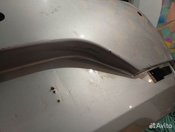 Задний бампер kia rio 3