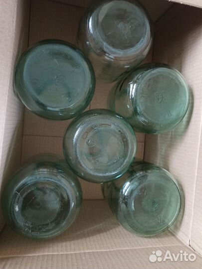 Банки стеклянные 1 л, 0,7 л,0,5 л