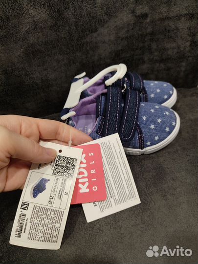 Кеды кроссовки для девочки