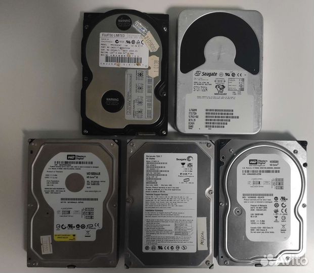 Жесткие диски и боксы под них