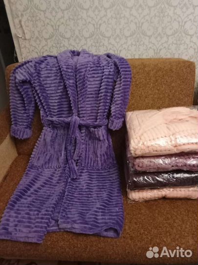 Халат женский теплый новый
