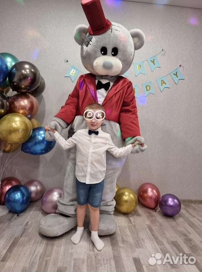 Аниматор, ростовая кукла Мишка, Зебра, миккимаус