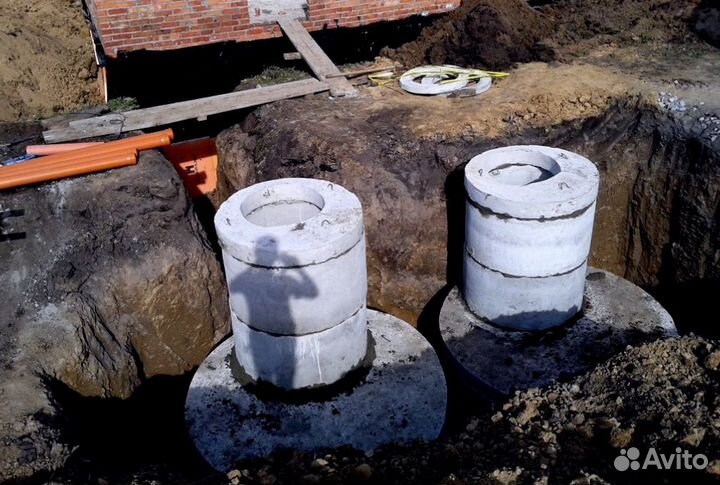 Бетонные кольца для канализации