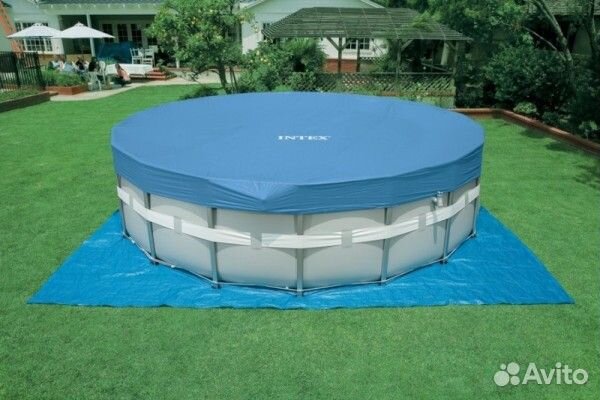 Каркасный бассейн 488х122 Intex