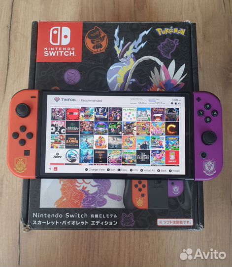 Nintendo switch oled прошитая