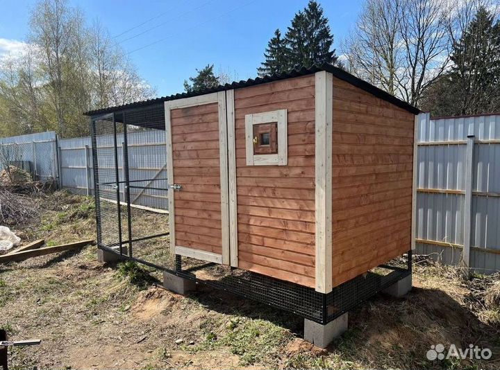 Курятник односкатный опыт 6 лет