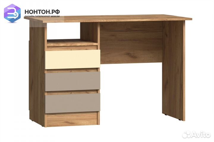 Стол письменный Челси Color слоновая кость / глиня