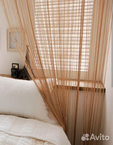 Шторы нитяные кисея