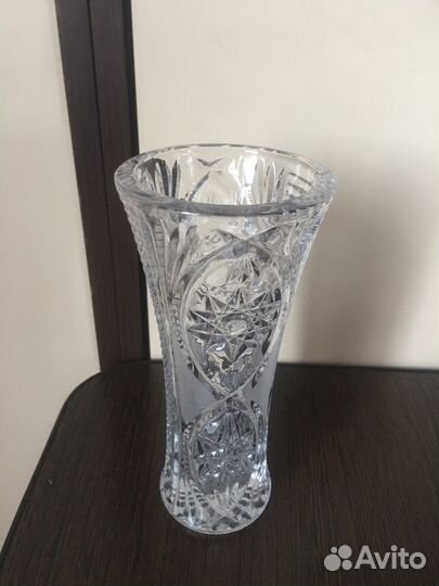 Ваза хрустальная