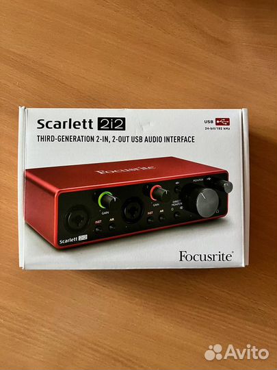 Focusrite Scarlett 2i2 3rd Gen