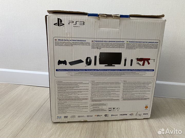 Прошитая Sony playstation 3 super slim 320gb