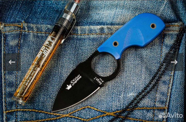 Нож не складной