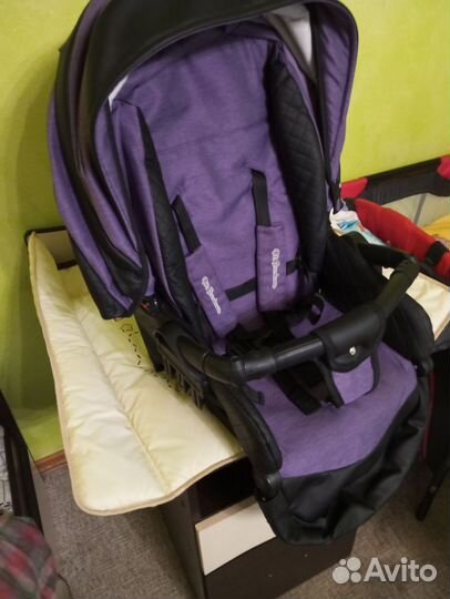 Коляска для двойни