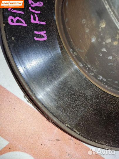 Диск тормозной передний BMW 1 E87 2006 34116854996