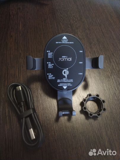 70mai Держатель беспроводная зарядка для телефона
