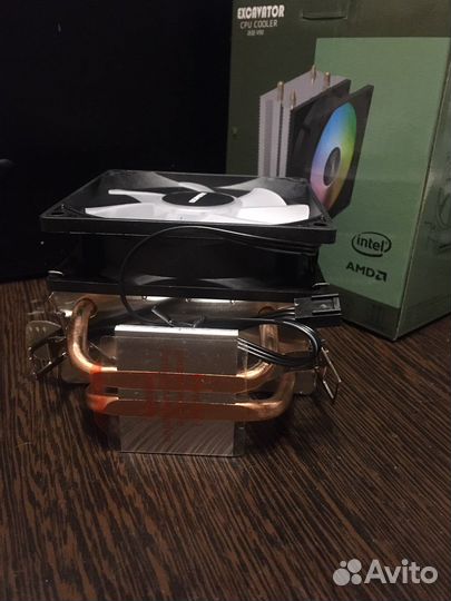 Кулер процеccорный с подсветкой frgb