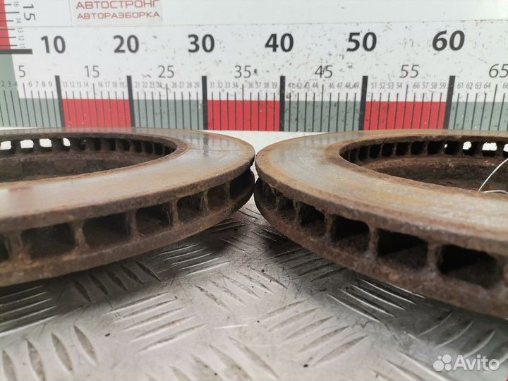 Диск тормозной передний Lexus RX 2 рест. 2007