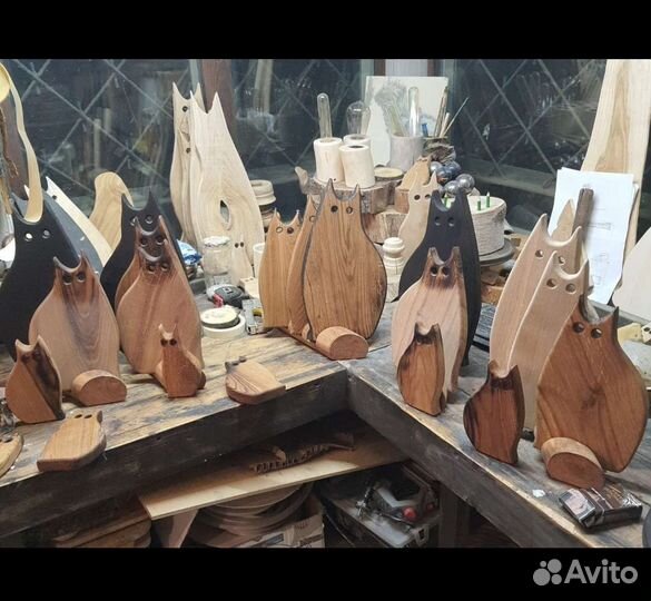 Подарочный набор питерские коты доски для кухни