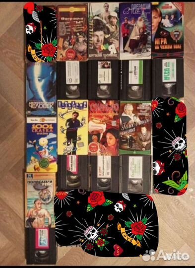 Видеокассеты, VHS, часть 2