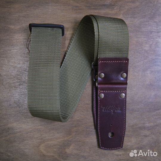 Ремень для гитары ручной работы Искра