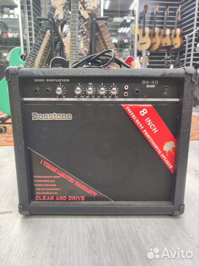 Комбоусилитель для бас-гитары Bosstone BA-40W