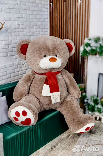 Большой плюшевый мишка 200 см,новый