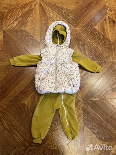 Стильная капсула на осень для девочки 80-86