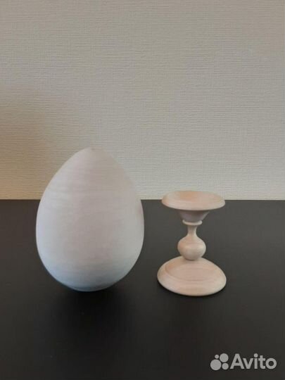 Яйца деревянные пасхальные для росписи, декупажа