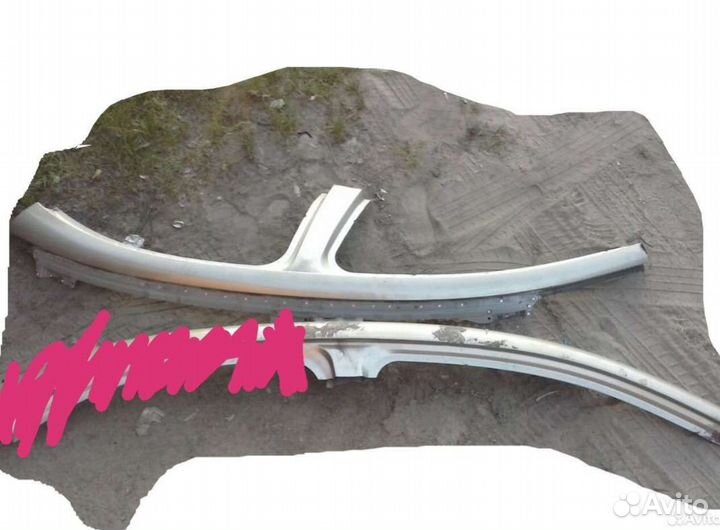 Mitsubishi Lancer 10 арка крыши обшивка на дверь