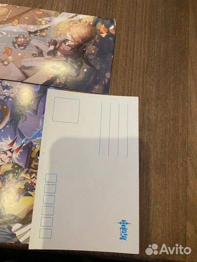 Открытки геншин импакт