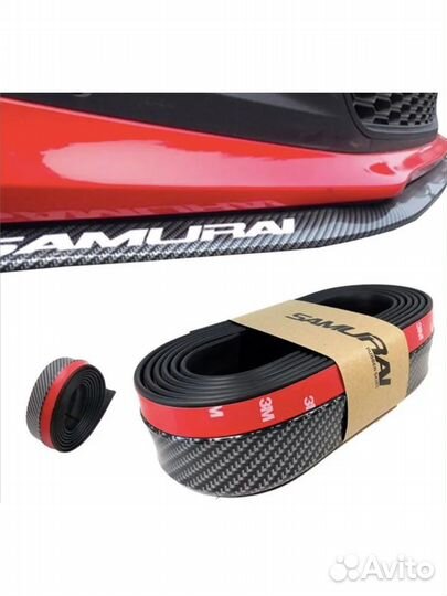 Губа на бампер Samurai