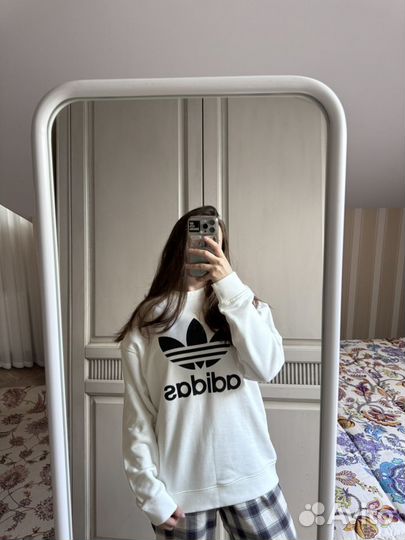 Лонгслив adidas originals оригинал новый