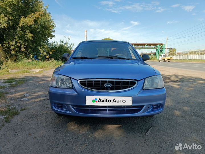 Hyundai Accent 1.5 МТ, 2004, 215 820 км