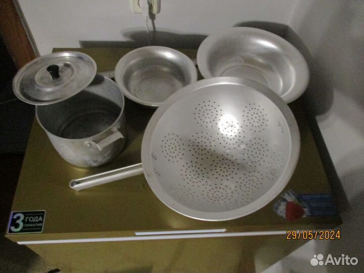 Дуршлаг алюминиевая посуда
