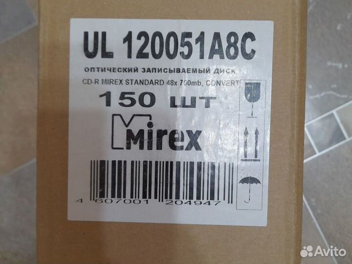Оптический записываемый диск CD-R, 48x,700mb,80min