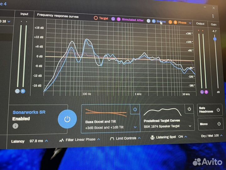 Калибровочный микрофон, калибровка ачх