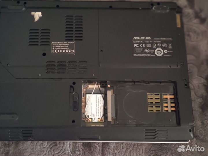 Ноутбук asus A8S