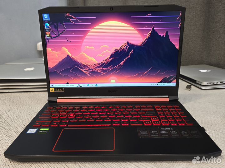 Acer Nitro 5 IPS i5-9300H 8-ядер 32Gb/1Tb SSD/8Gb