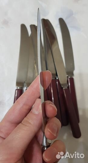 Кухонные ножи СССР - 10 шт. Ижорский завод