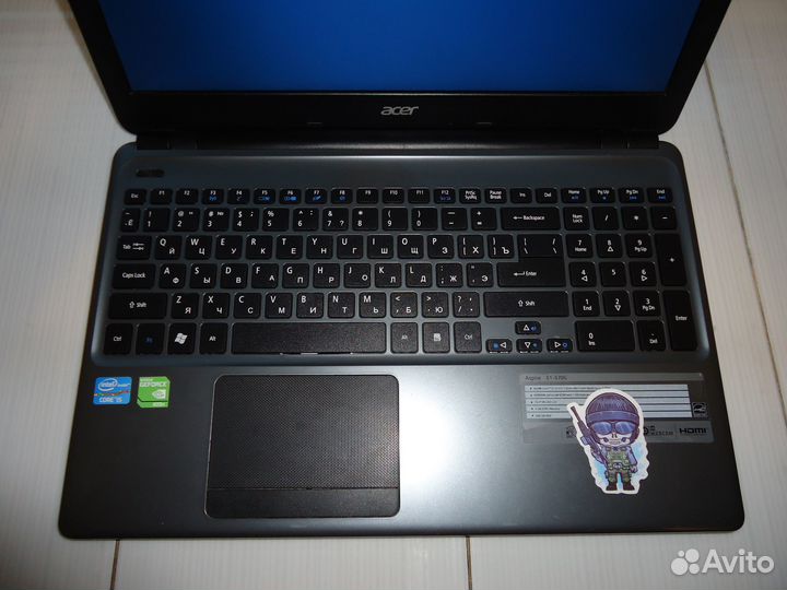 Ноутбук Acer E1-570G i5/8gb/ssd240/hdd500/gt820m